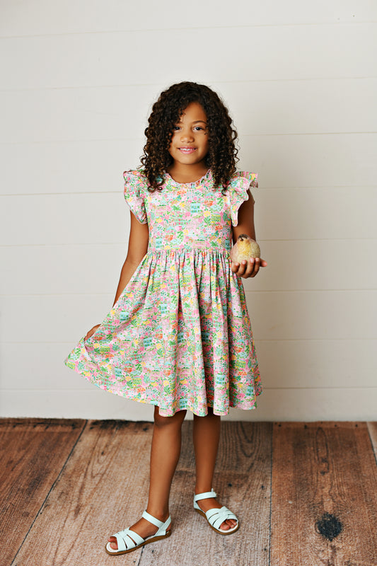 Charleston Flutter Dress