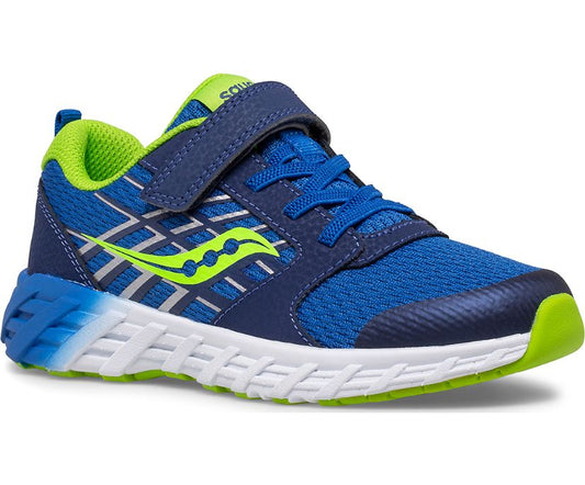 Big Kid's Wind 2.0 Sneaker - Blue/Green