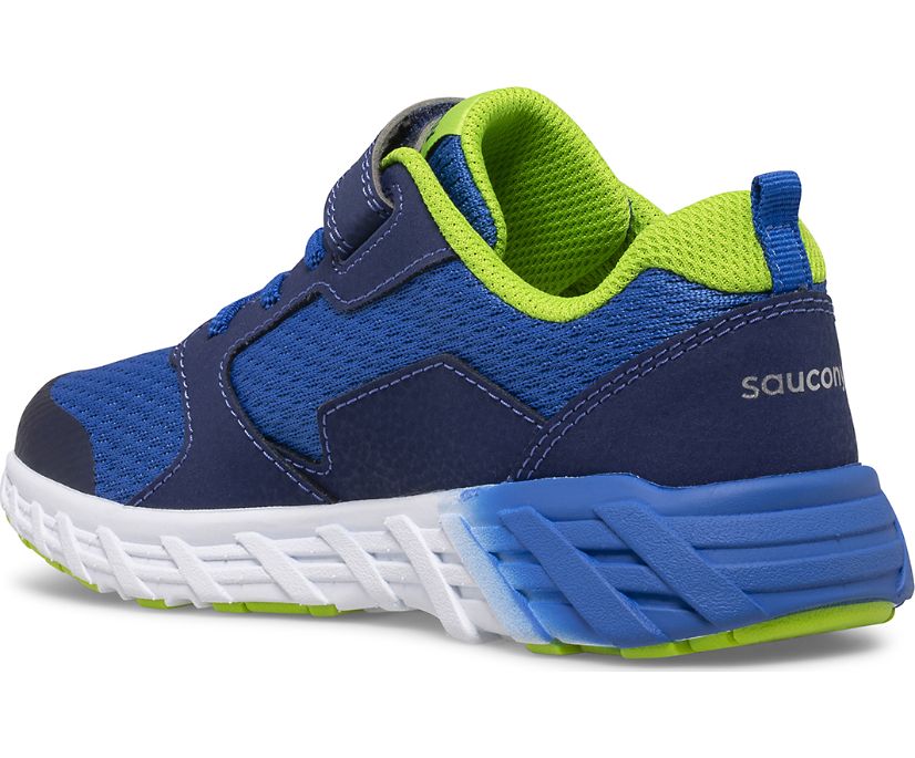 Big Kid's Wind 2.0 Sneaker - Blue/Green