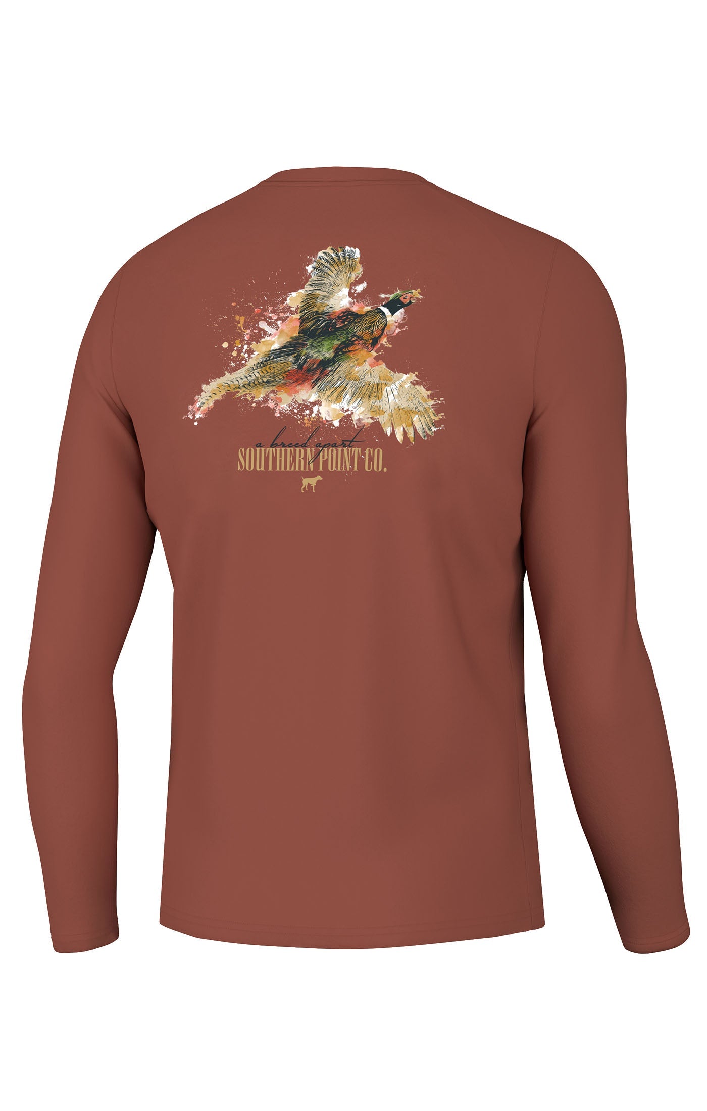 Boys Splatter Series Pheasant L/S Tee