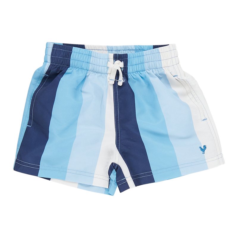 Boys Swim Trunk - Ocean Stripe