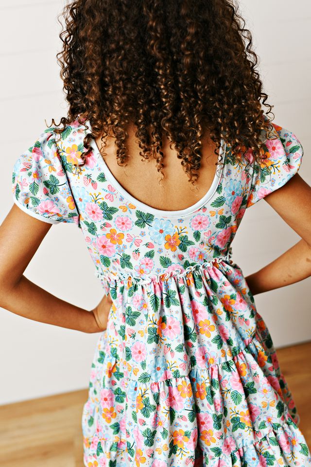 Blue Floral Dress