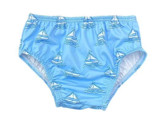 Sammy Swim Diaper Cover - Set Sail