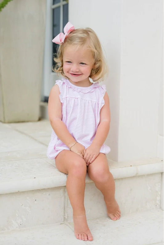 Rosie Bubble Light Pink Stripe