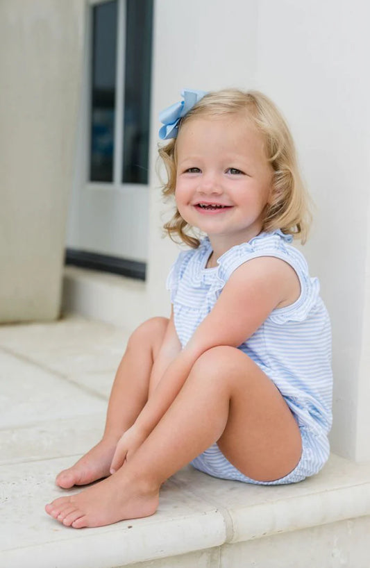 Rosie Bubble Light Blue Stripe