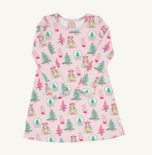 Long Sleeve Polly Play Dress- Christmas Coloring Contest