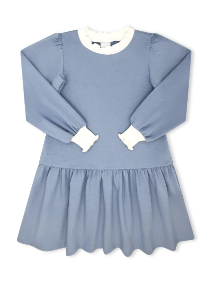 Dorothy Dropwaist Dress- Lake Blue