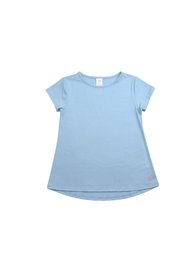 Bridget Basic T -Cotton Candy Blue