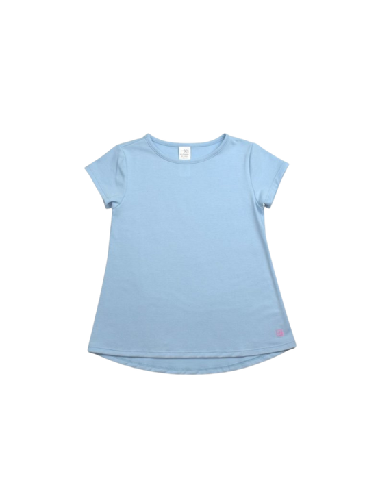 Bridget Basic T -Cotton Candy Blue