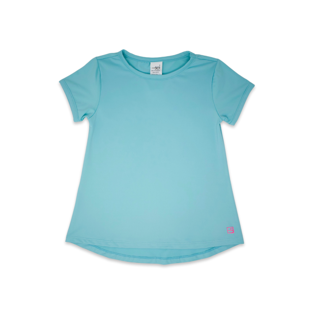 Bridget Basic T - Turquoise