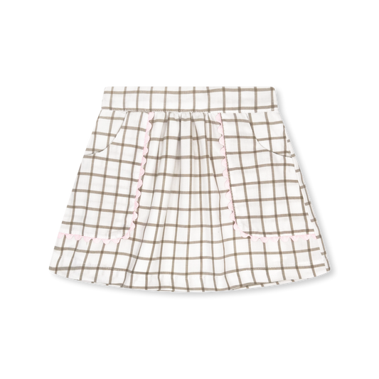 Isabella Skirt - King Street Windowpane