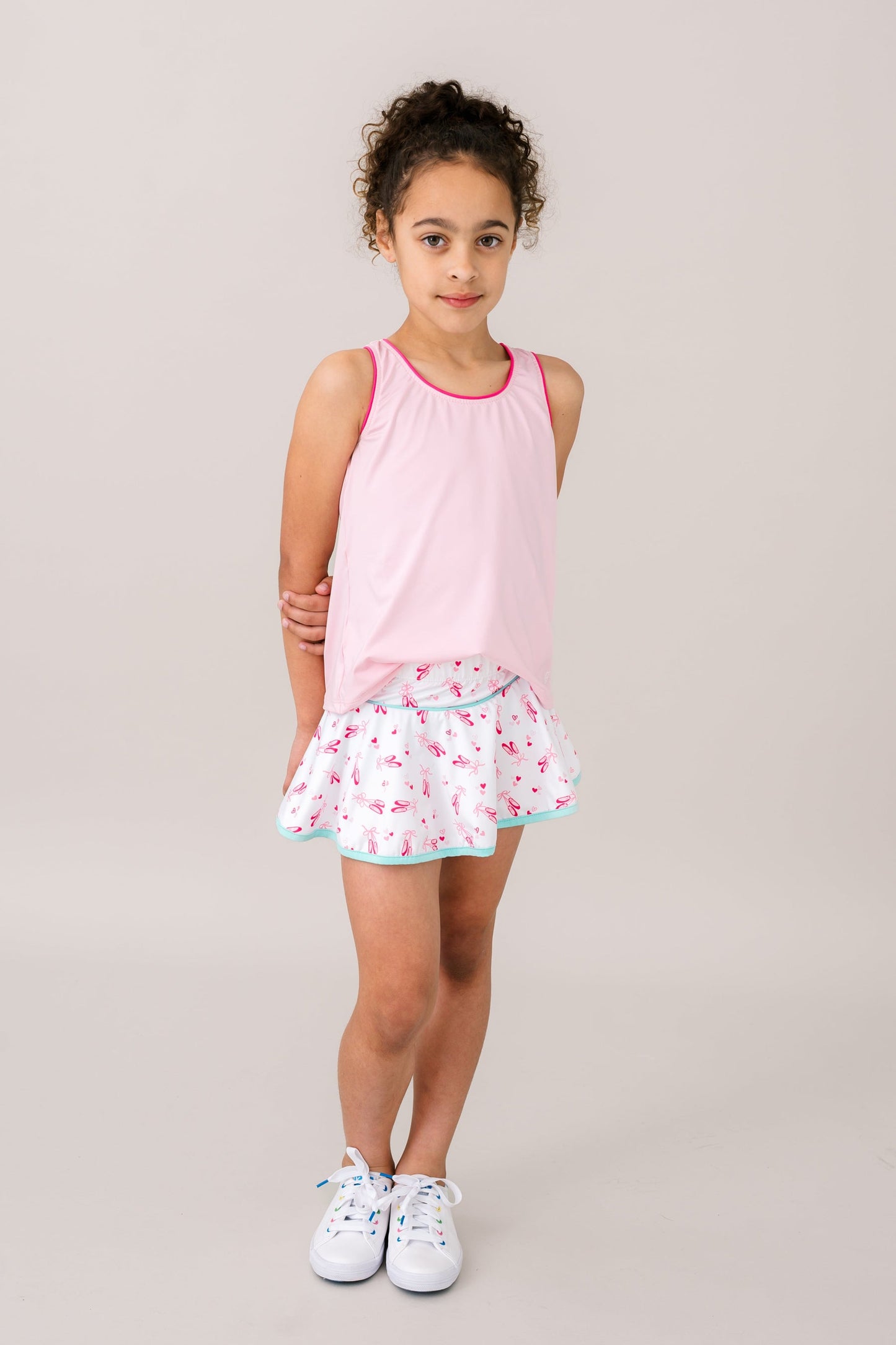 Riley Tank - Cotton Candy/Power Pink
