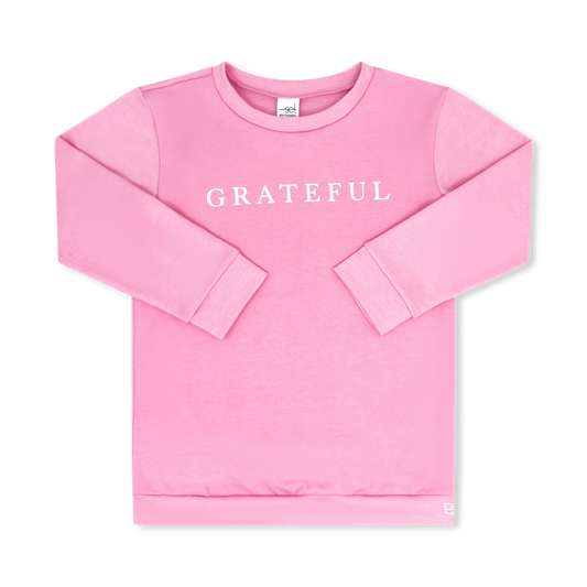 Emma Sweatshirt - Cotton Candy Pink