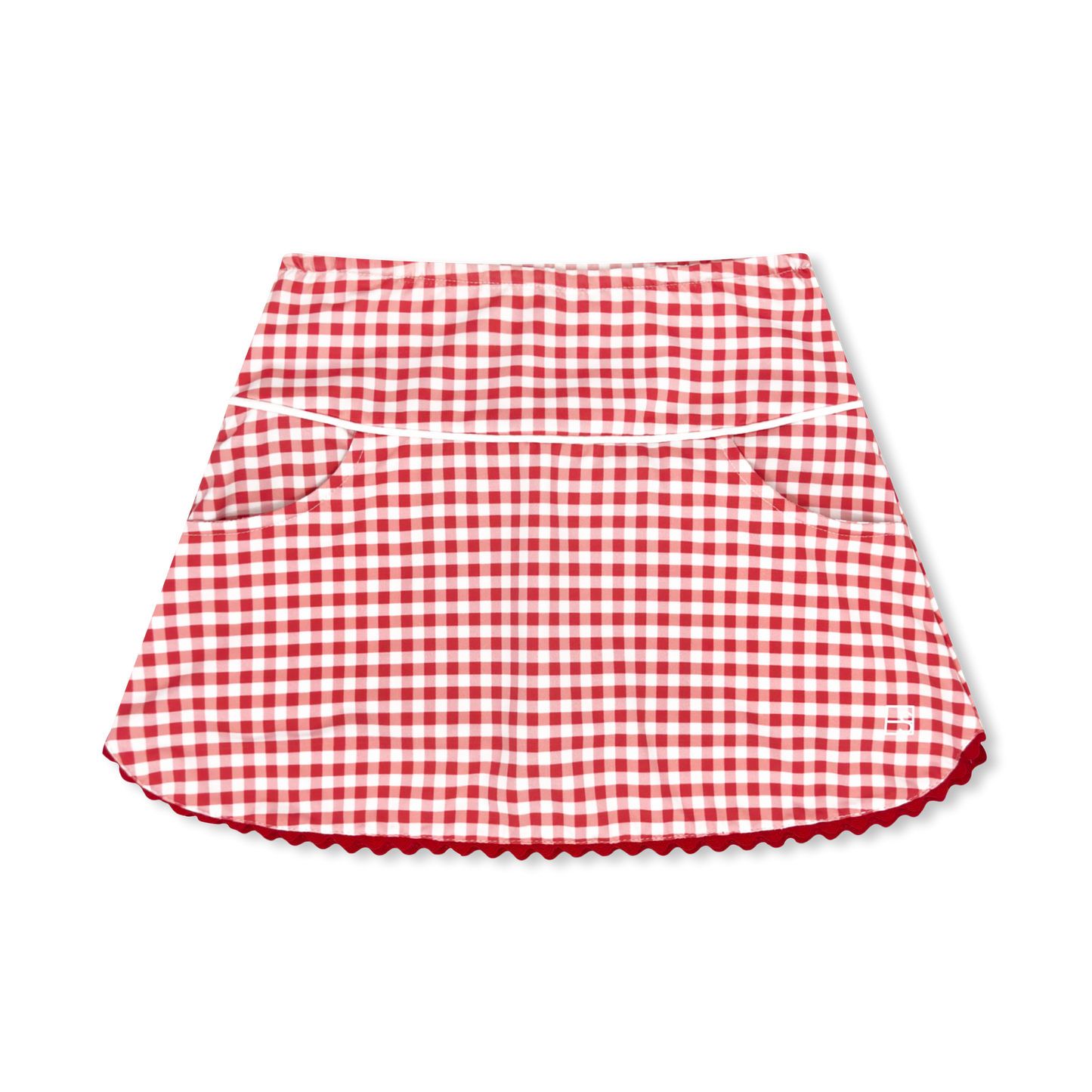 Tiffany Skort - Candy Apple Gingham