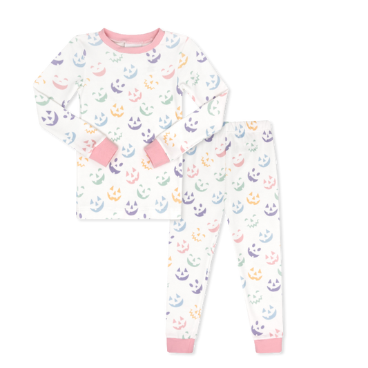 Sweet Pea PJ Set - Peek-a-BOO - Park Pink