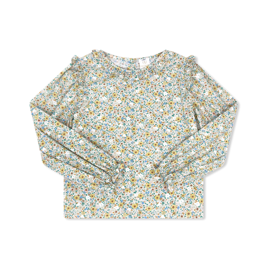 Evelyn Blouse L/S - Tupelo Floral