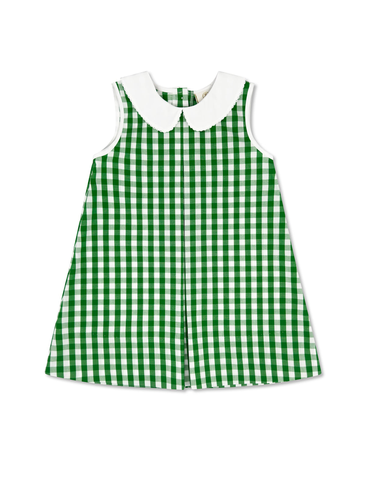 Caroline Dress - Augusta Green Gingham