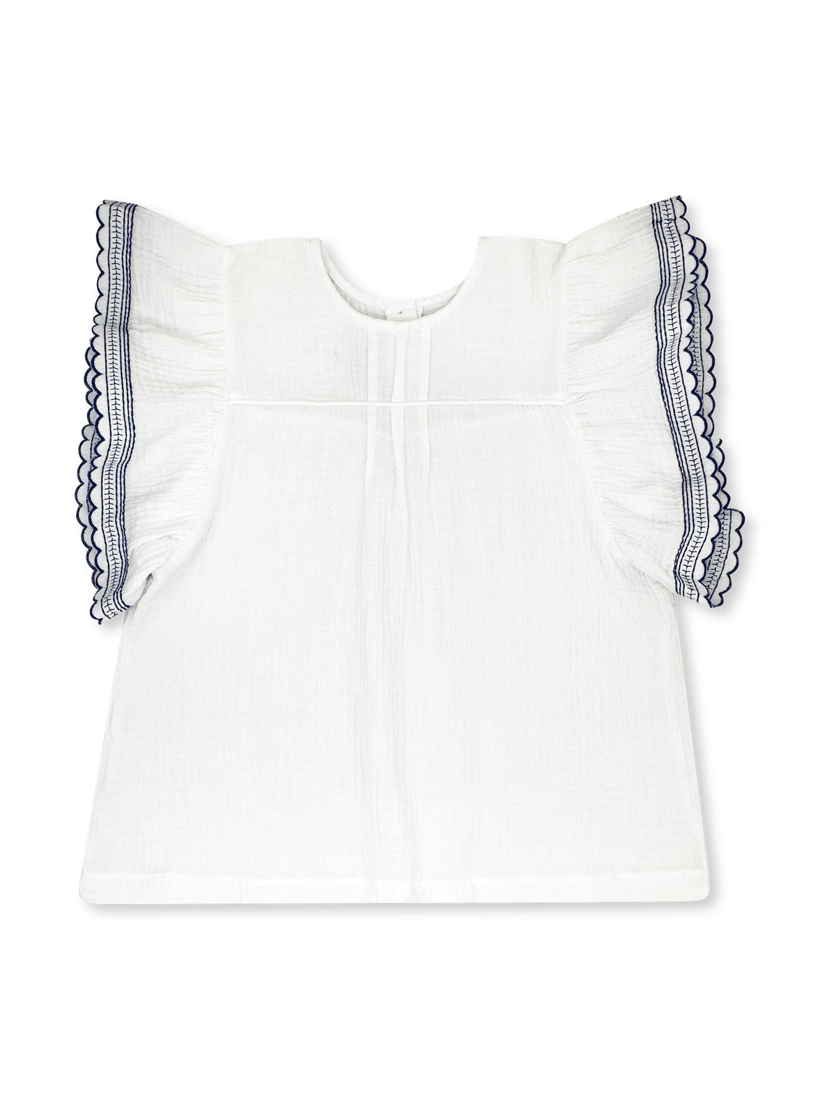 Camille Blouse - Webster White/Royal