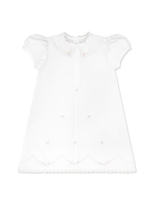 Ashtyn Dress - Blessings White, Blue