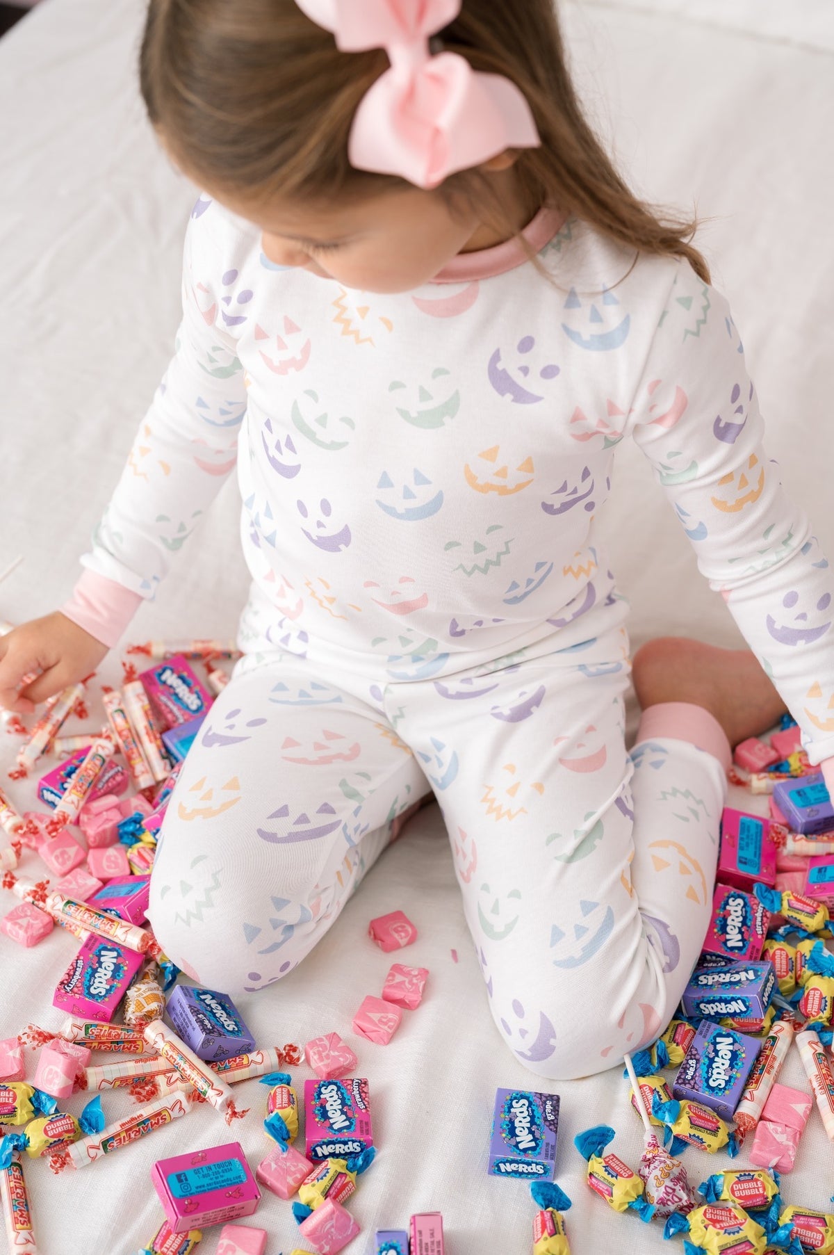 Sweet Pea PJ Set - Peek-a-BOO - Park Pink