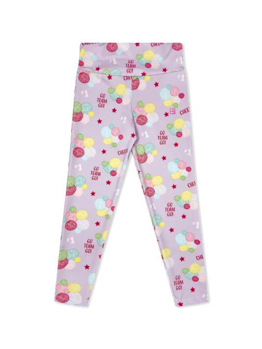 Abigail Highwaist Leggings - Cheer Goals