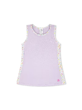Drew Tank - Petal Purple, Sunny Day Floral