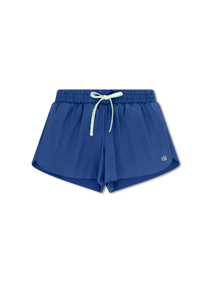 Tatum Short - Baton Rouge Blue, Pistachio Green Ministripe