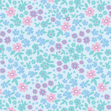 Sadie Scallop Legging - Frosted Floral