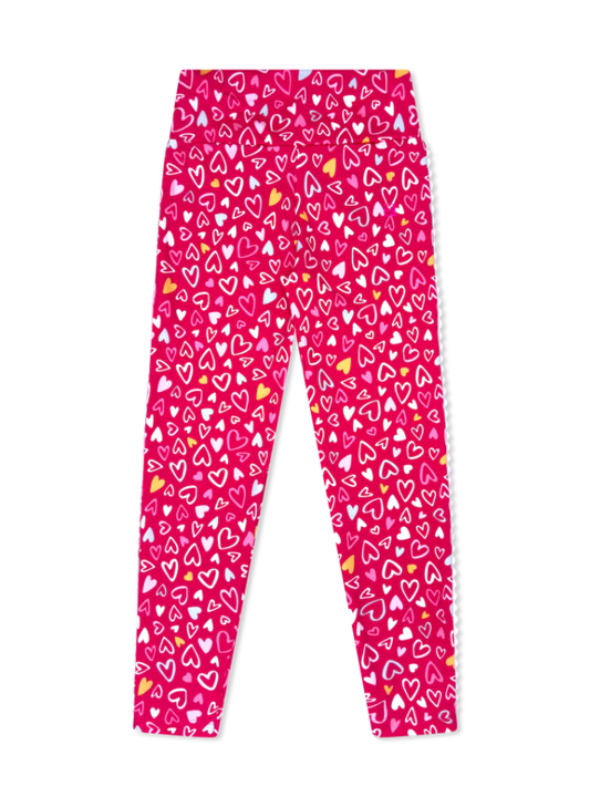 Abigail Highwaist Legging - Pinky Promise