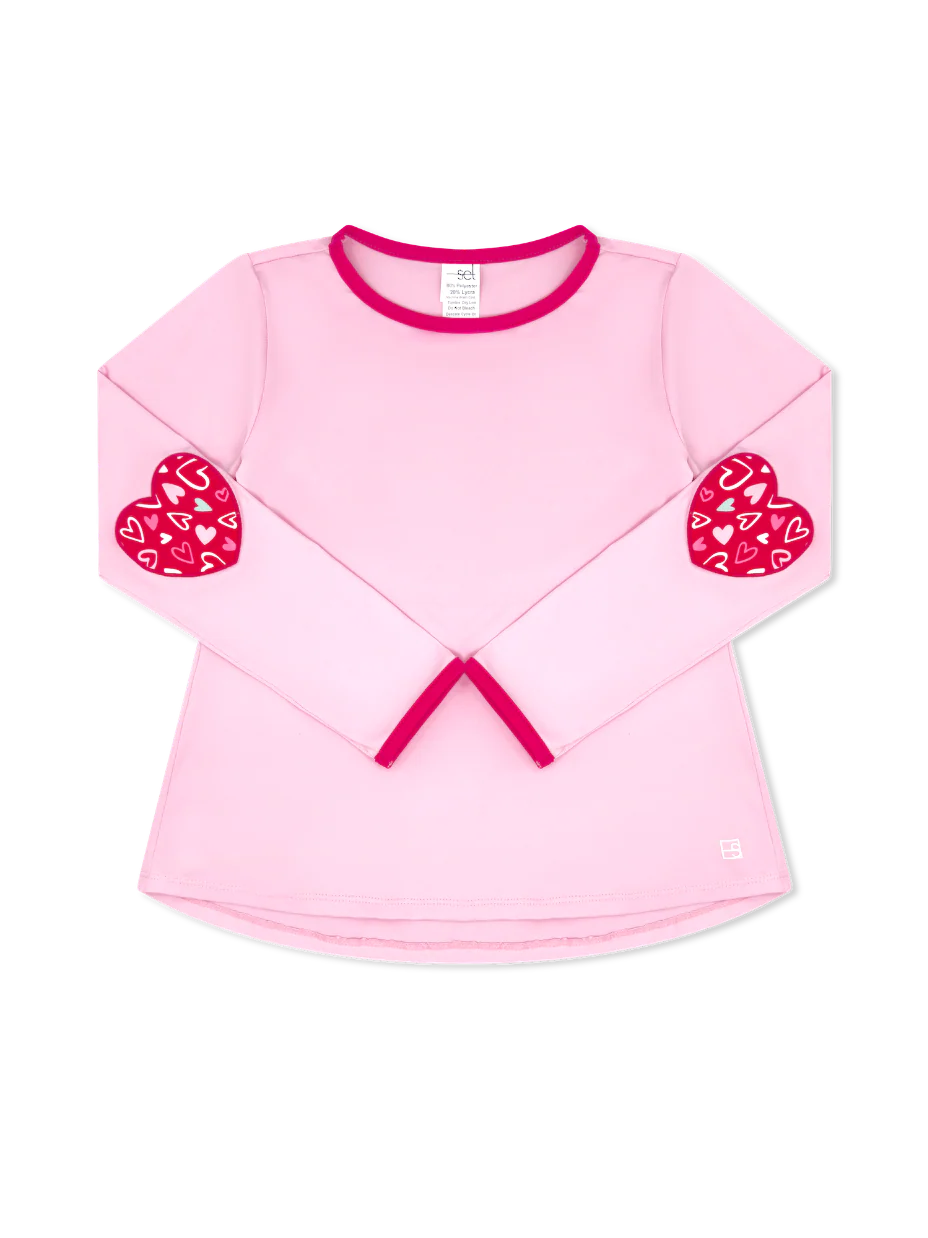 Kylie Long Sleeve - Cotton Candy Pink, Pinky Promise, Power Pink