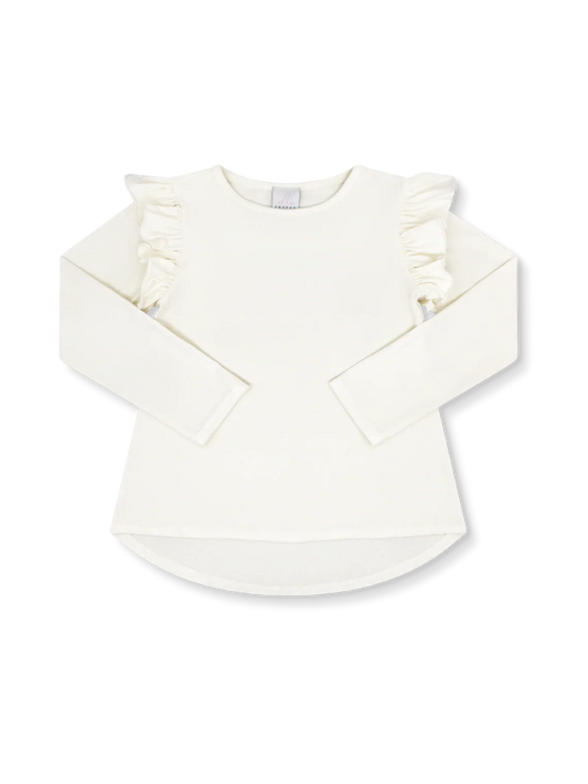 Elizabeth Blouse Long Sleeve - Charlotte Cream