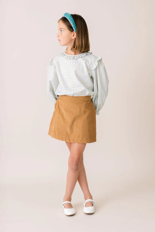 Lacey Skirt - Boston Brown Corduroy