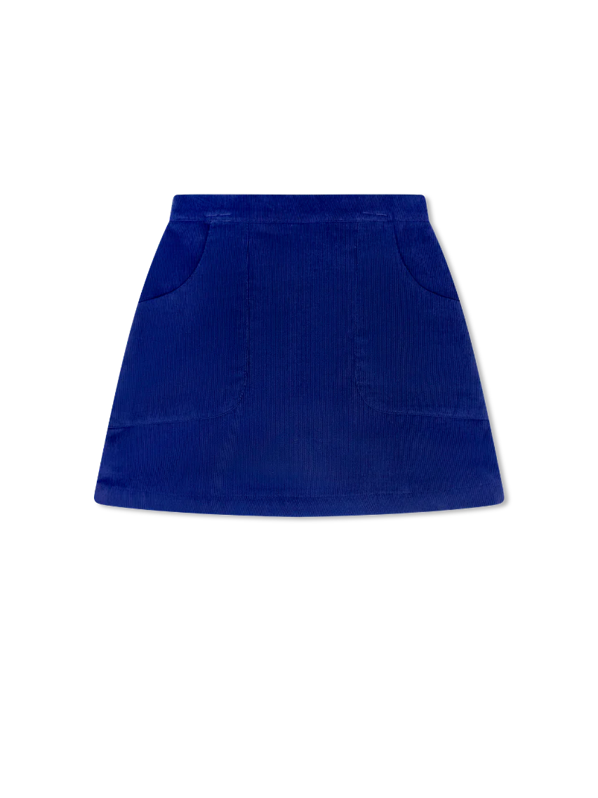Julia Skirt - Alexandria Navy Corduroy