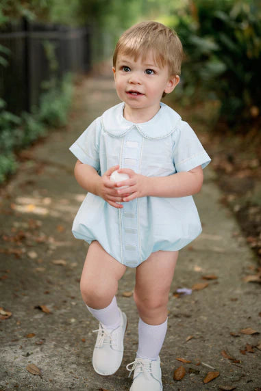 Nate Bubble Blessings Blue with Ecru