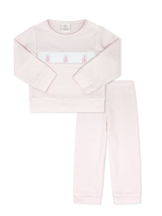 Lagniappe Play Set Pensacola Pink Ministripe, Ballet Slipper