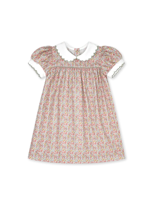 Memory Making Scallop Dress Autumn Garden