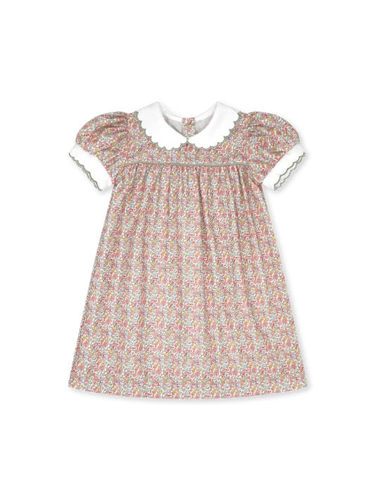 Memory Making Scallop Dress Autumn Garden
