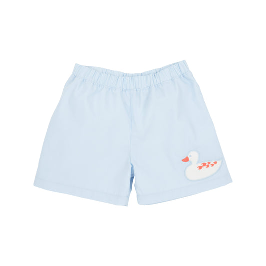 Shelton Shorts - Buckhead Blue w/ Duck Applique