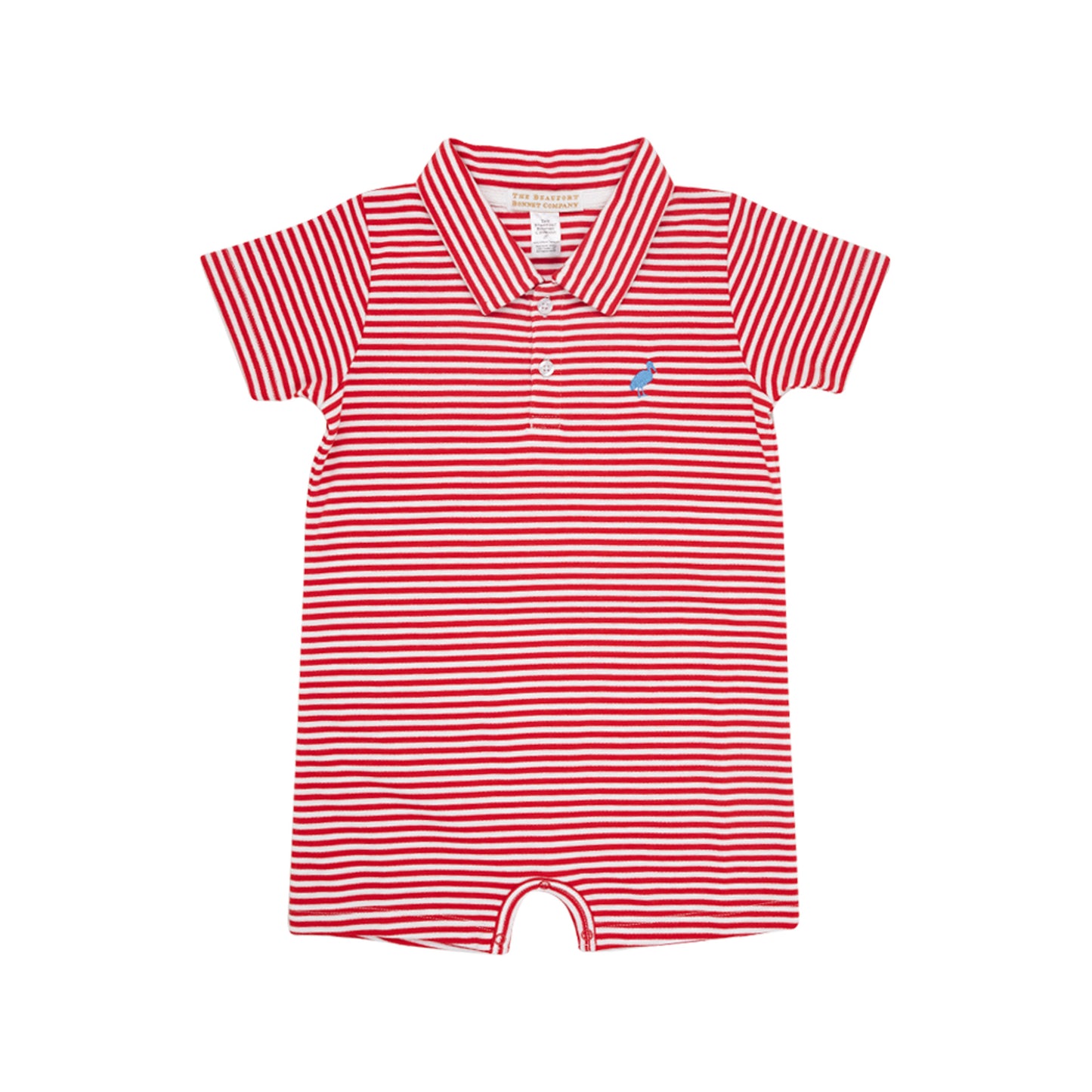 Sir Proper's Romper - Richmond Red Stripe