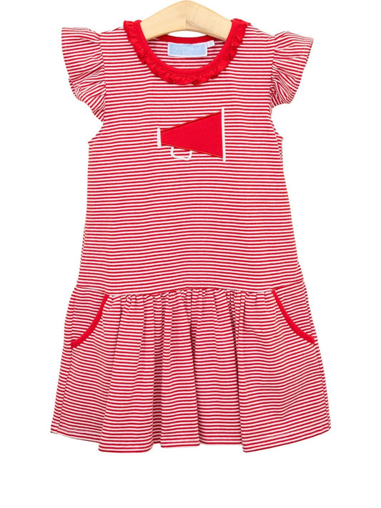Red Megaphone Dress