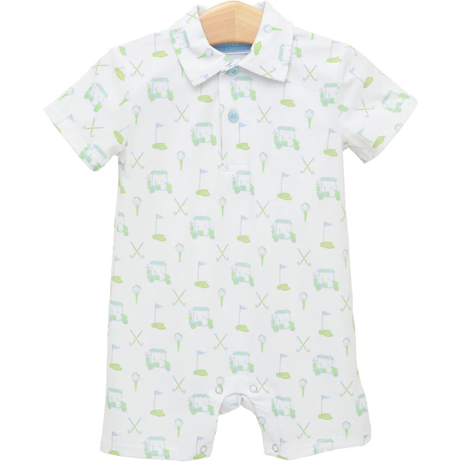 Caddy Club Polo Romper