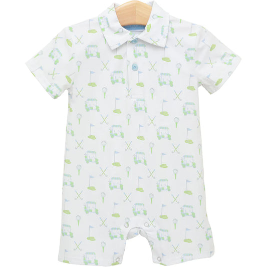 Caddy Club Polo Romper