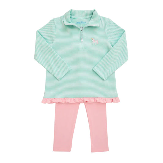 Unicorn 1/4 Zip Pullover Set