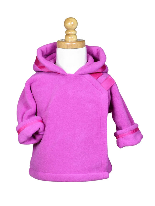 Warmplus Fleece Hooded Jacket- Bright Pink