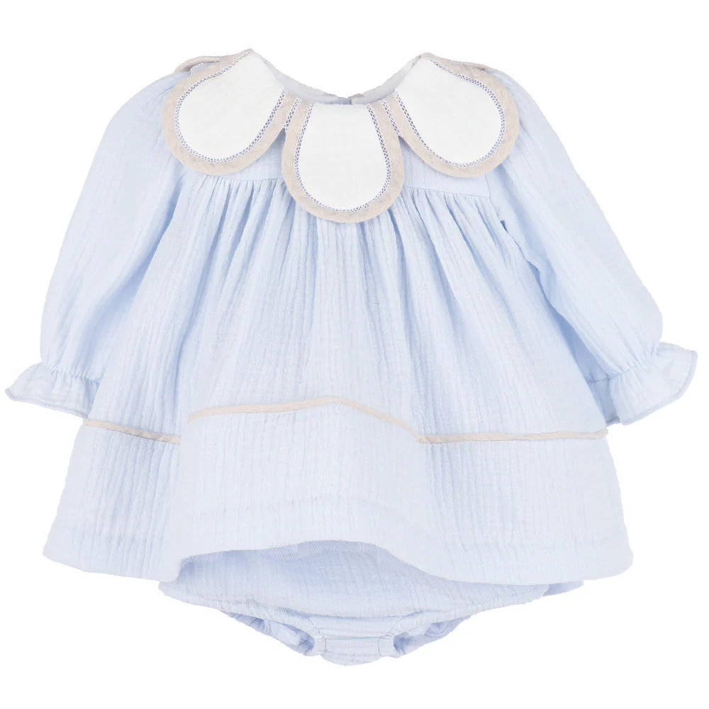 Cuddle Cotton Petal Float - Blue