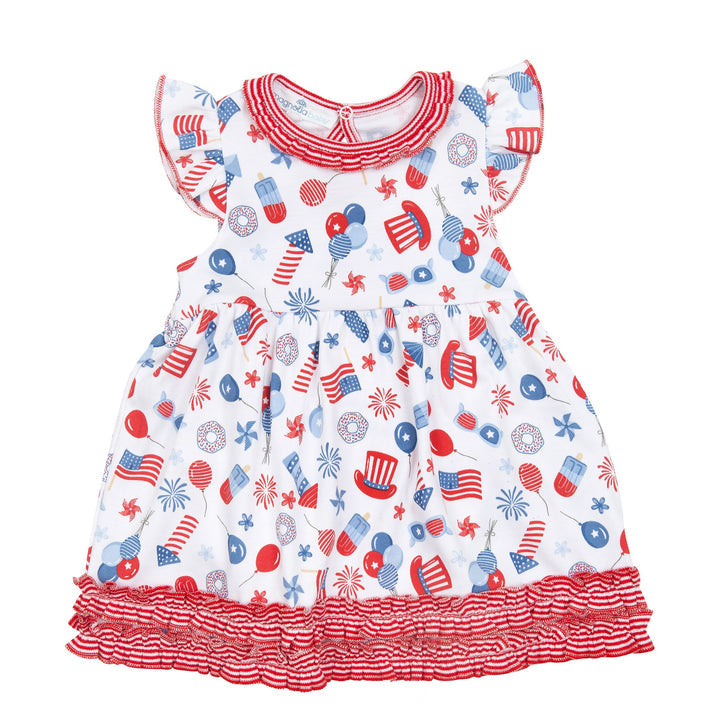 Fireworks & Fun Flutter Toddler Dress