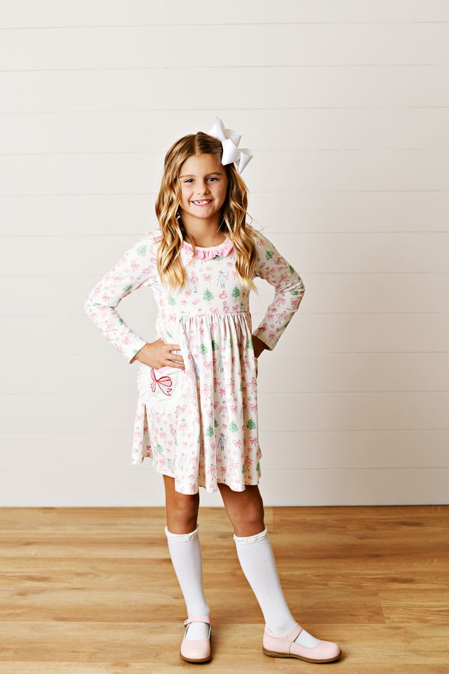 Embroidery Dress- Nutcracker