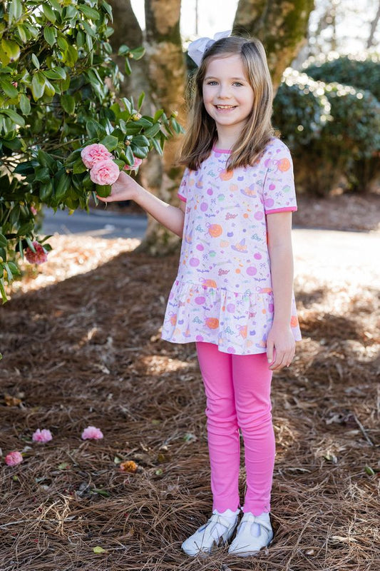 Peggie Peplum Set Tricks & Treats