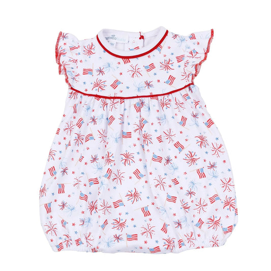 A Sparkly Fourth Print Flutters Bubble