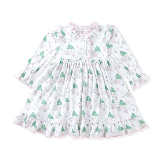 Butterknit Play Dress- Golf Cart Tree